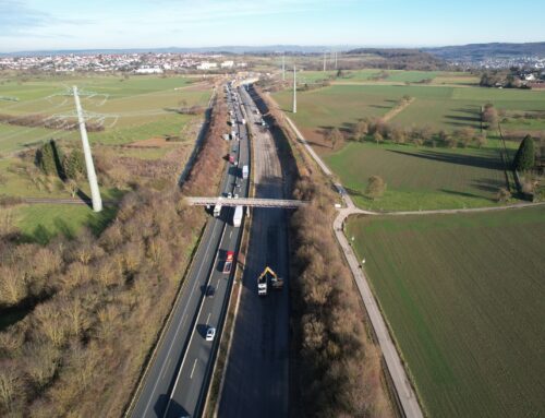 Sechsstreifiger Ausbau der A8 bei Pforzheim / Enztalquerung
